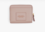 Mini cartera piel compacta rose